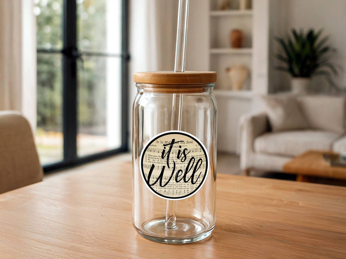 It Is Well With My Soul (Nostalgic) | Christian Hymn Sticker