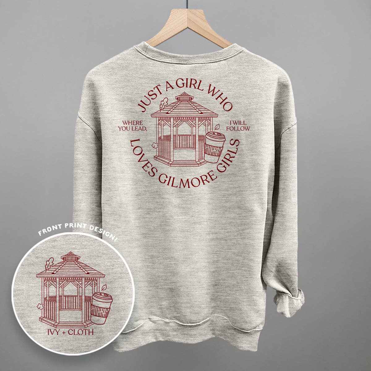 Just A Girl Who Loves Gilmore Girls (Back Print)