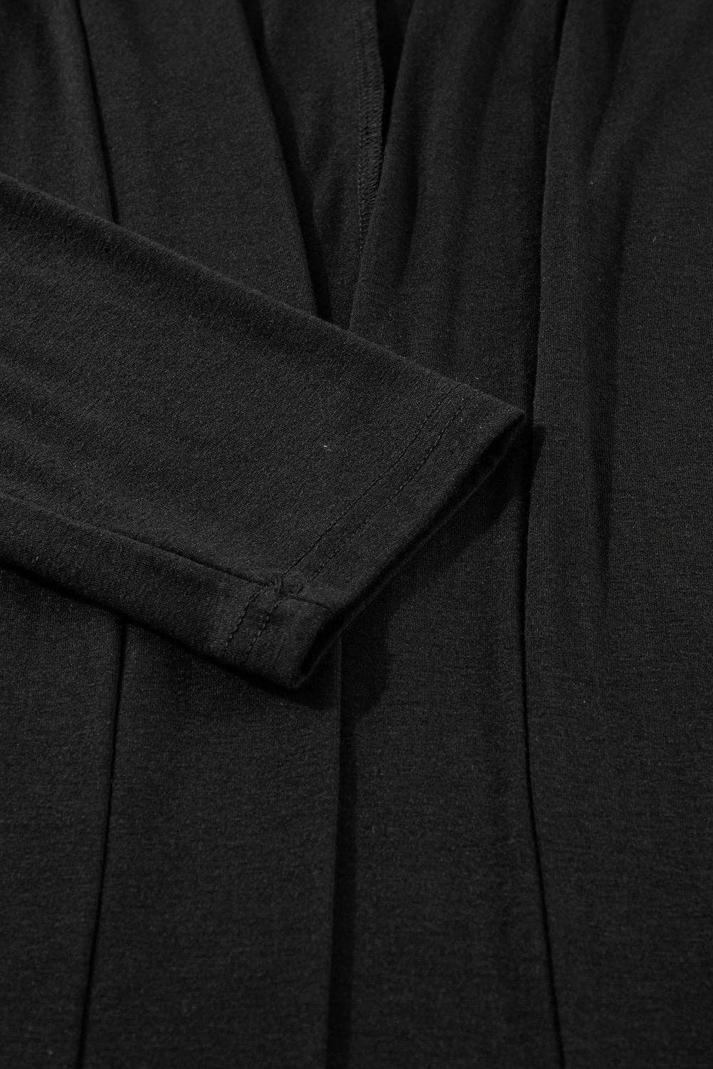 Split Long Cardigan and Skinny Pants Lounge Set